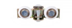 Kit c/ 2 Roldanas Duplas 1125DR Regulagem Brock 8 e 10mm Porta Vidro Peso