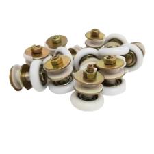 Kit c/ 500 Roldanas Regulagem 1125R p/ Janela Porta Vidro Blindex 8 e 10mm