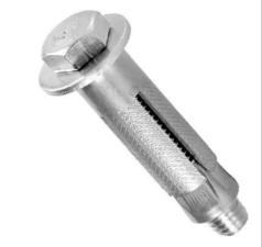 Kit c/ 100 Chumbador Parabold Parafuso 1/4 X 3