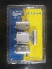Kit c/ 2 Kits Mini Dobradias p/ Vitrine / Rack com Im Vidros 4 a 8mm