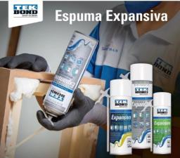 Espuma Expansiva Poliuretano 500ml / 320g Tekbond