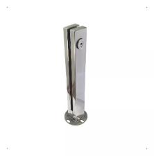 Torre Coluna Pina Inox 304 30cm Base Quadrada Guarda Corpo