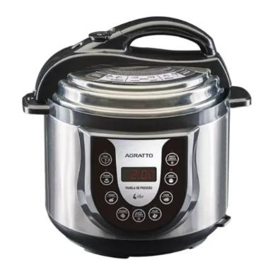 Panela De Press�o El�trica 127v Agratto + Brinde