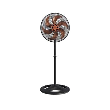 Ventilador Osc Coluna Turbo 6P 40cm Bronze 127v Premium + Brinde