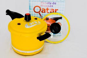Panela Press�o 4,5l Fechamento Externo Amarelo