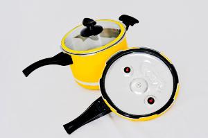 Panela Press�o 4,5l Fechamento Externo Amarelo