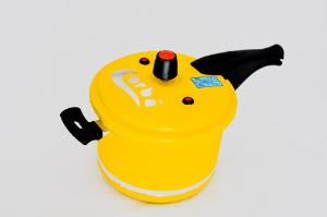 Panela Press�o 4,5l Fechamento Externo Amarelo