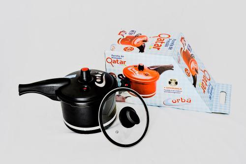 Panela Press�o 4,5l Fechamento Externo Preto