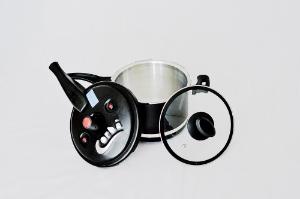 Panela Press�o 4,5l Fechamento Externo Preto