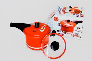 Panela Press�o 4,5l Fechamento Externo Vermelho