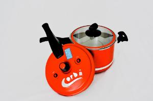 Panela Press�o 4,5l Fechamento Externo Vermelho