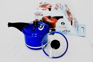 Panela Press�o 4,5l Fechamento Externo Azul