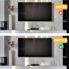 CANALETA ADESIVADA 20MMX10MMX2M FAME PRETA COD4386