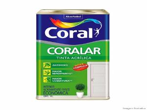 TINTA ACRIL FOSCA CORALAR PAVAO 18LT 5202293