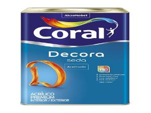 TINTA ACRIL. ACETINADO DECORA SEDA BRANCO 18LT 5229669