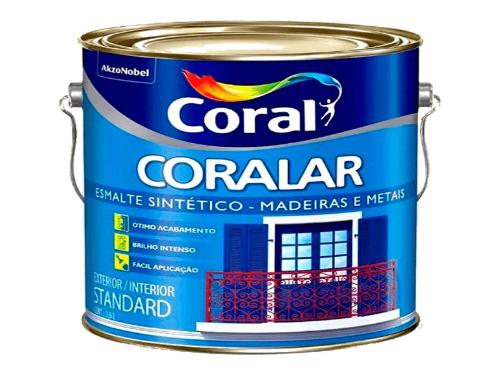 ESMALTE SINTETICO BRILHANTE CORALAR CINZA ESCURO 3,6LT 5202815