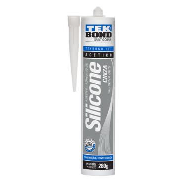 Silicone Actico TekBond Cinza (280g)