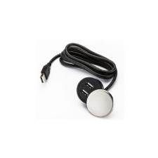 Tomada Embutir Com 2 Usb Tampa Metal