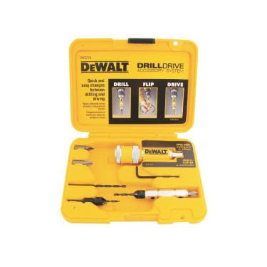 Jogo DeWalt Furar Parafusar Troca Rpida 08 Peas