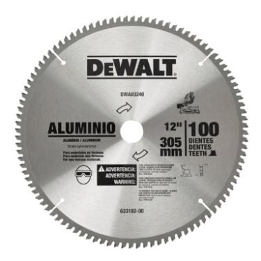 Serra Dewalt Para Alumnio