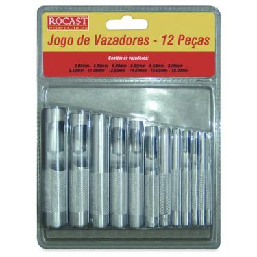 Jogo Rocast Vazador 03MM A 19MM 12PS