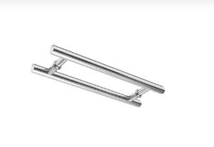 Puxador Porto Escovado 40cm Fit - Tubular 1