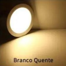 Luminria Led Point Circular 1,5w Branco Quente