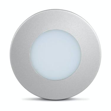 Luminria Led Point Circular 1,5w Alumnio Quente
