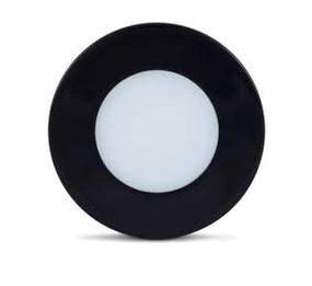 Luminria Led Point Circular 1,5w Preto Quente