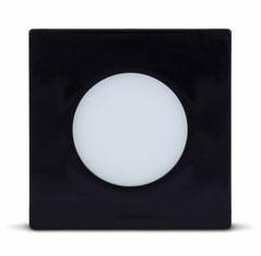 Luminria Led Point Quadrado 1,5w Preto Fria