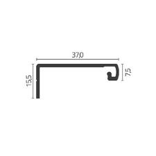 Perfil Rometal Facetato Inox