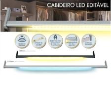 Cabideiro Led Com Sensor Presena 1200mm 6000k Fria