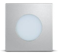 Luminria Led Point Quadrado 1,5w Alumnio Fria