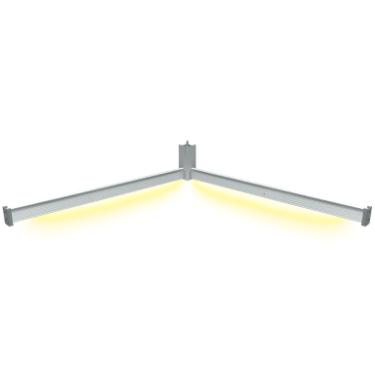 Cabideiro Canto Led Com Sensor Presena 850mm/6000K Fria