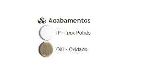 Fechadura Roseta Quadrada Oxidada WC - Haga