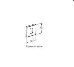 Fechadura Roseta Quadrada Externa Ros - 3F