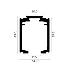 Trilho Superior 06MT- Rometal