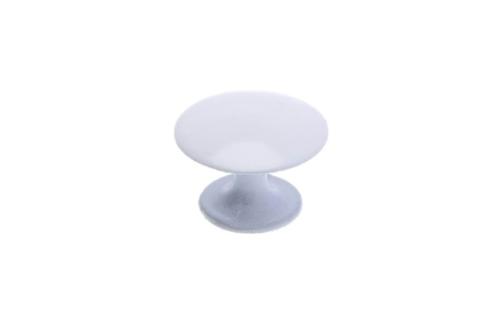Puxador Cogumelo Branco 032mm Hastvel