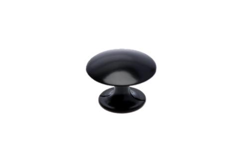 Puxador Cogumelo Preto 025mm Hastvel