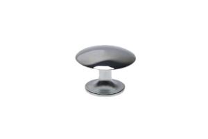 Puxador Cogumelo Cromado 025mm Hastvel