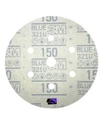 Disco De Lixa 6 Pol. / 150mm Velcro 3m Blue