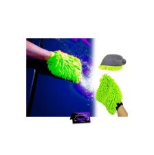 Luva Microfibra Para Lavar Carros E Motos Lavagem Automotiva