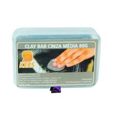 Clay Bar Magico Cinza Mdio 160gr Kers