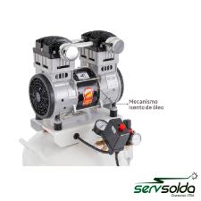 MOTOCOMPRESSOR ODONTOLOGICO MC 10 BPO 2CV RCV 60L S/ OLEO 220V MONO
