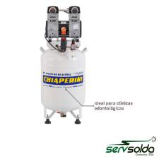 MOTOCOMPRESSOR ODONTOLOGICO MC 10 BPO 2CV RCV 60L S/ OLEO 220V MONO