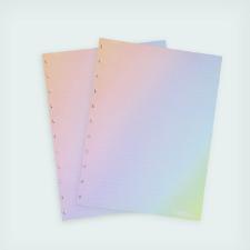 Refil Rainbow Pautado Médio 120g Caderno Inteligente