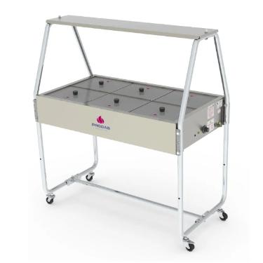 BUFFET TRMICO COM 6 CUBAS QUENTES - PROGS
