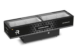 EXPOSITOR ILHA VANGUARD TOP 3000 PR VIDRO CURVO V. 2024