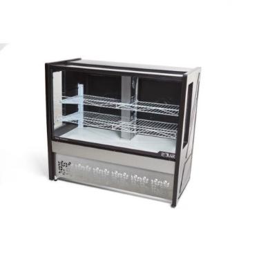 PVRT-080 VITRINE CONFEITARIA 0,80M 220V PT - PLATINUM