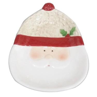 TRAVESSA PAPAI NOEL CRAQUELADO 27X21CM